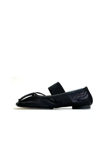 MM6 - Ballet Shoe - AW25 - Black